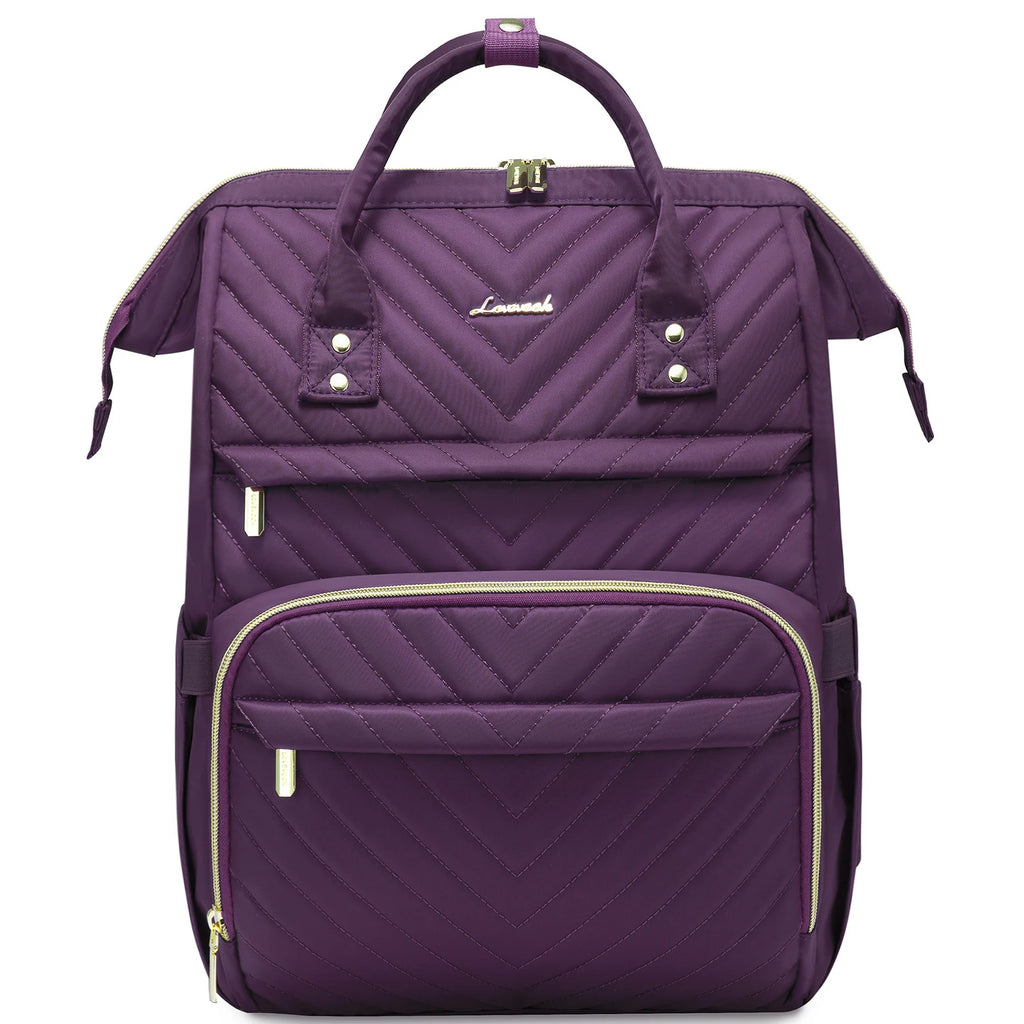 Lovevook 2024 14 15.6 17 Inch Large Cute Laptop Backpack for Women Oxford Waterproof Travel School Work Bag Luxury Lady Backpack