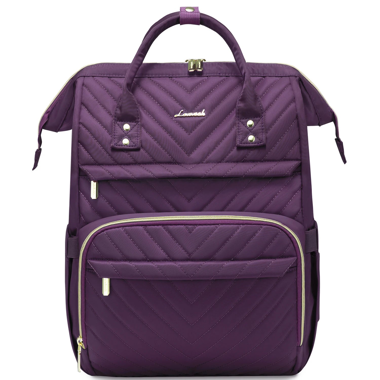 Lovevook 2024 14 15.6 17 Inch Large Cute Laptop Backpack for Women Oxford Waterproof Travel School Work Bag Luxury Lady Backpack