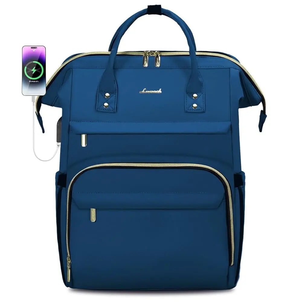 Lovevook 2024 14 15.6 17 Inch Large Cute Laptop Backpack for Women Oxford Waterproof Travel School Work Bag Luxury Lady Backpack