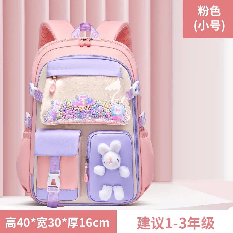 2023 Waterproof Kids Backpack – Multifunctional School Bag for Girls