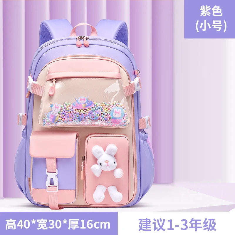 2023 Waterproof Kids Backpack – Multifunctional School Bag for Girls