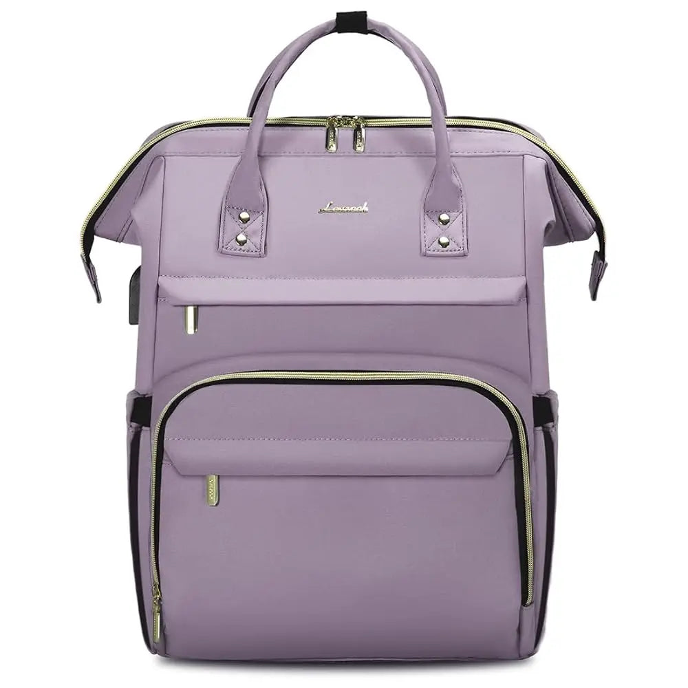 Lovevook 2024 14 15.6 17 Inch Large Cute Laptop Backpack for Women Oxford Waterproof Travel School Work Bag Luxury Lady Backpack