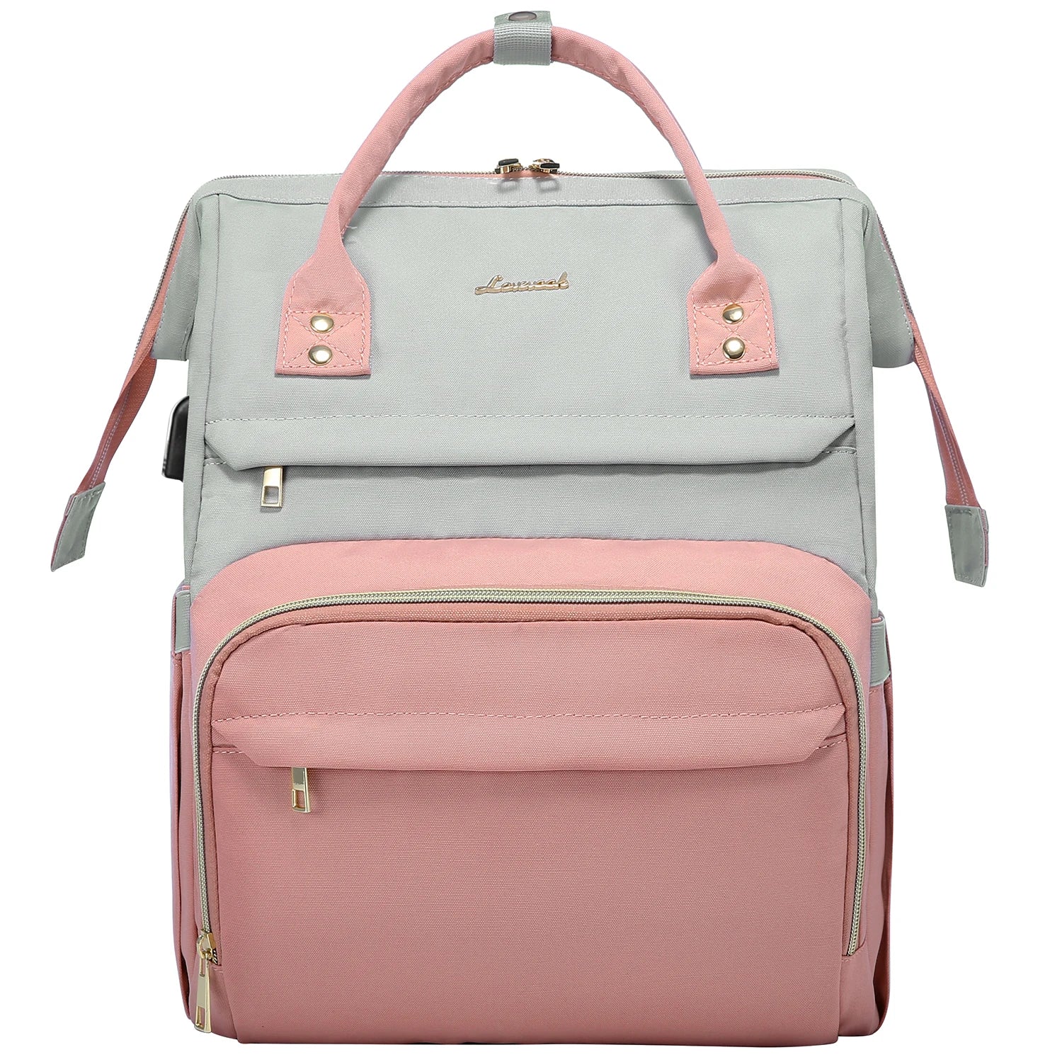 Lovevook 2024 14 15.6 17 Inch Large Cute Laptop Backpack for Women Oxford Waterproof Travel School Work Bag Luxury Lady Backpack