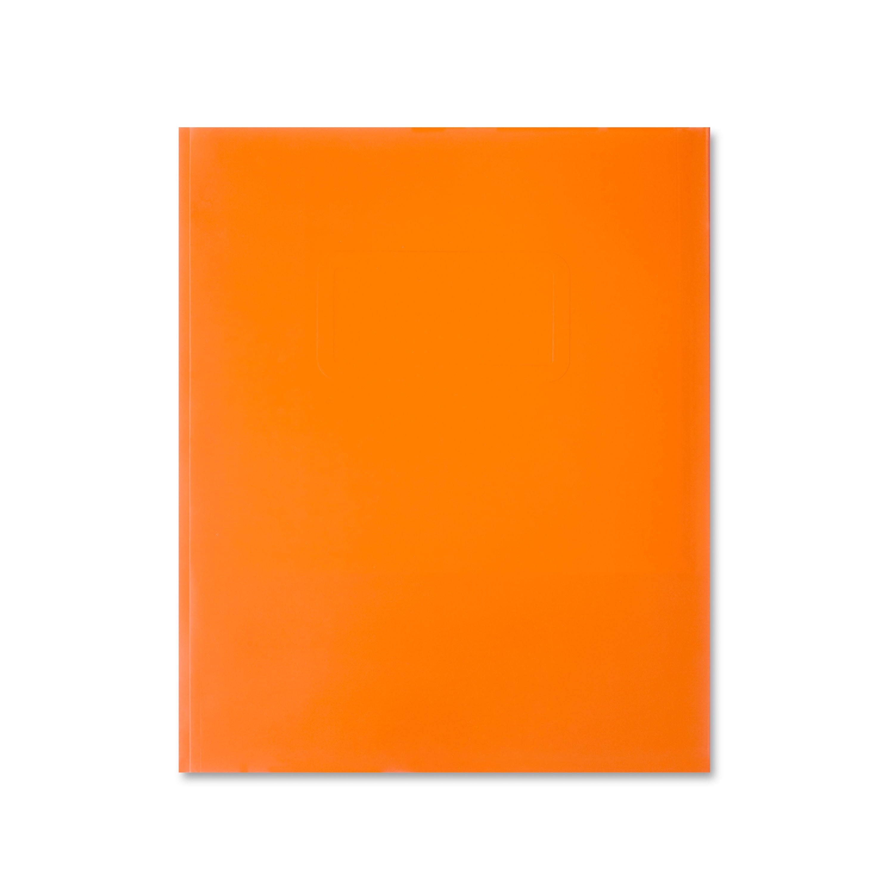 Letter Size 3-Prong Paper Folder, 9.5" X 11.5", Orange