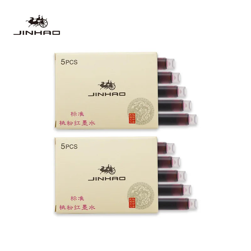 5/10/15 Pcs Jinhao Fountain Pen ink Cartridge Refill Fountain Pen Ink Fountain Pen Chinese ink Office School Supplies Stationery