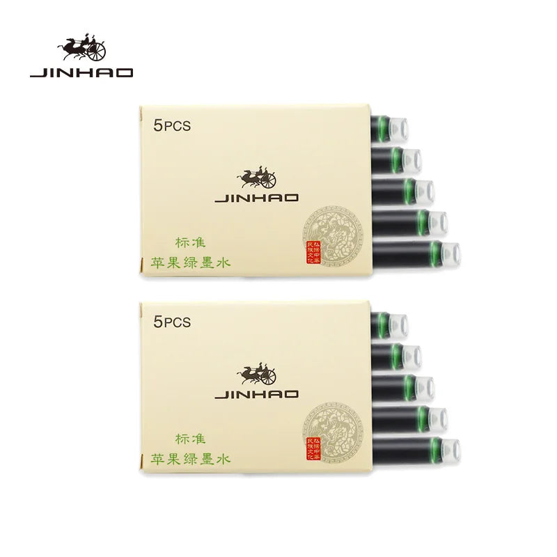 5/10/15 Pcs Jinhao Fountain Pen ink Cartridge Refill Fountain Pen Ink Fountain Pen Chinese ink Office School Supplies Stationery