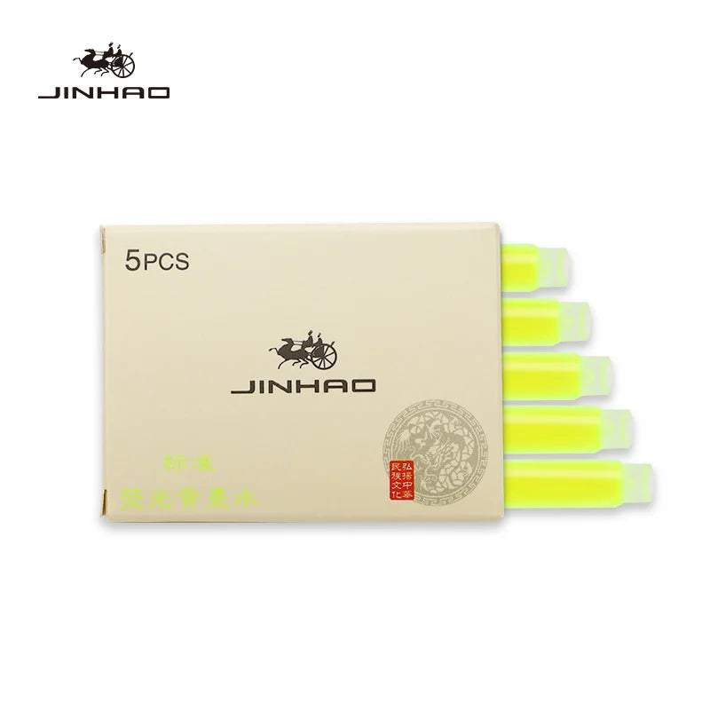 5/10/15 Pcs Jinhao Fountain Pen ink Cartridge Refill Fountain Pen Ink Fountain Pen Chinese ink Office School Supplies Stationery