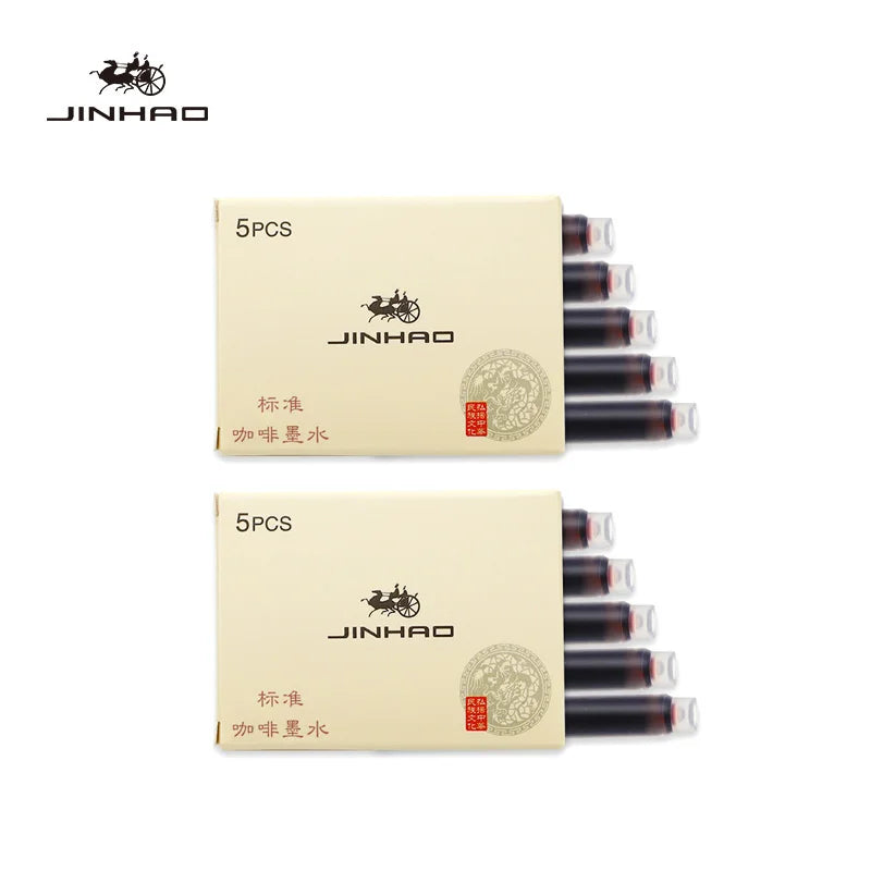 5/10/15 Pcs Jinhao Fountain Pen ink Cartridge Refill Fountain Pen Ink Fountain Pen Chinese ink Office School Supplies Stationery