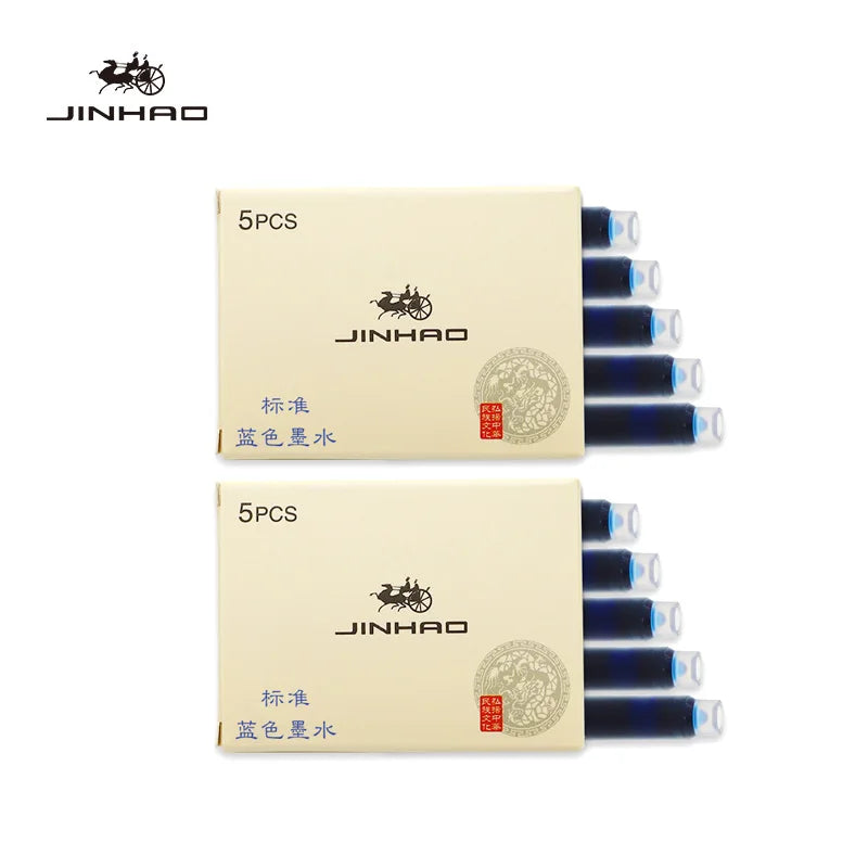 5/10/15 Pcs Jinhao Fountain Pen ink Cartridge Refill Fountain Pen Ink Fountain Pen Chinese ink Office School Supplies Stationery