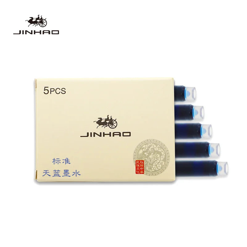 5/10/15 Pcs Jinhao Fountain Pen ink Cartridge Refill Fountain Pen Ink Fountain Pen Chinese ink Office School Supplies Stationery