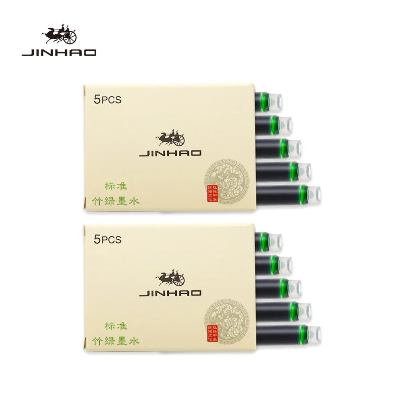 5/10/15 Pcs Jinhao Fountain Pen ink Cartridge Refill Fountain Pen Ink Fountain Pen Chinese ink Office School Supplies Stationery