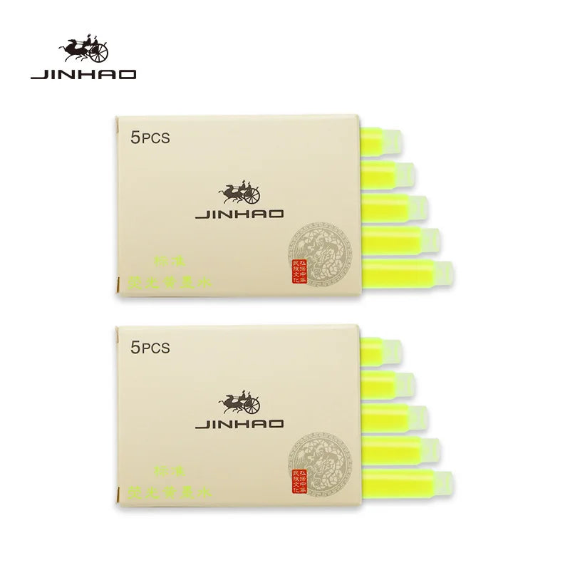 5/10/15 Pcs Jinhao Fountain Pen ink Cartridge Refill Fountain Pen Ink Fountain Pen Chinese ink Office School Supplies Stationery