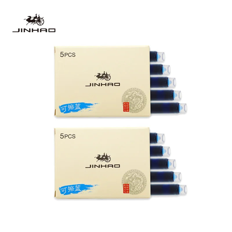 5/10/15 Pcs Jinhao Fountain Pen ink Cartridge Refill Fountain Pen Ink Fountain Pen Chinese ink Office School Supplies Stationery