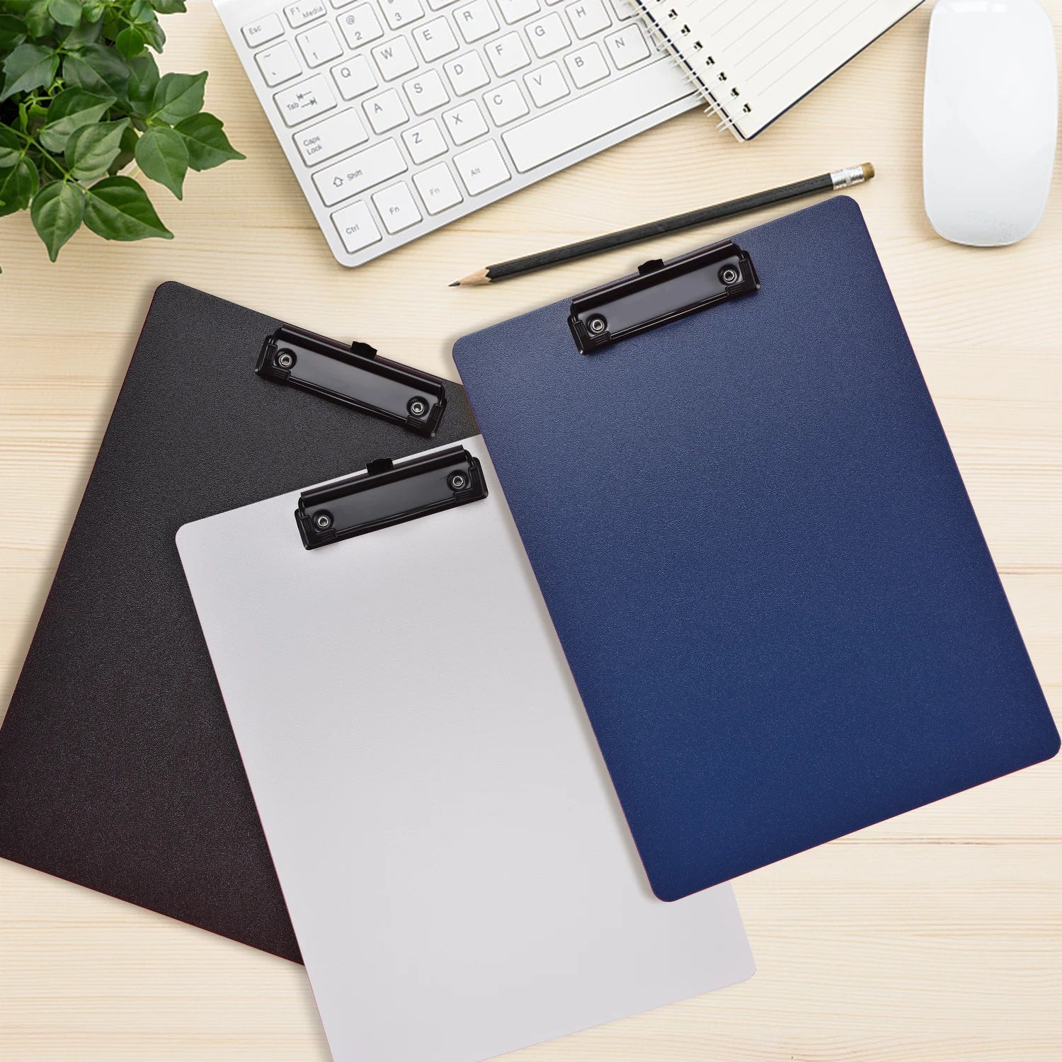 A4 File Folder Clipboard Writing Pad Memo Clip Board Clips Test Paper