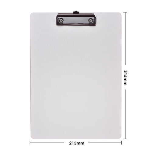 A4 File Folder Clipboard Writing Pad Memo Clip Board Clips Test Paper