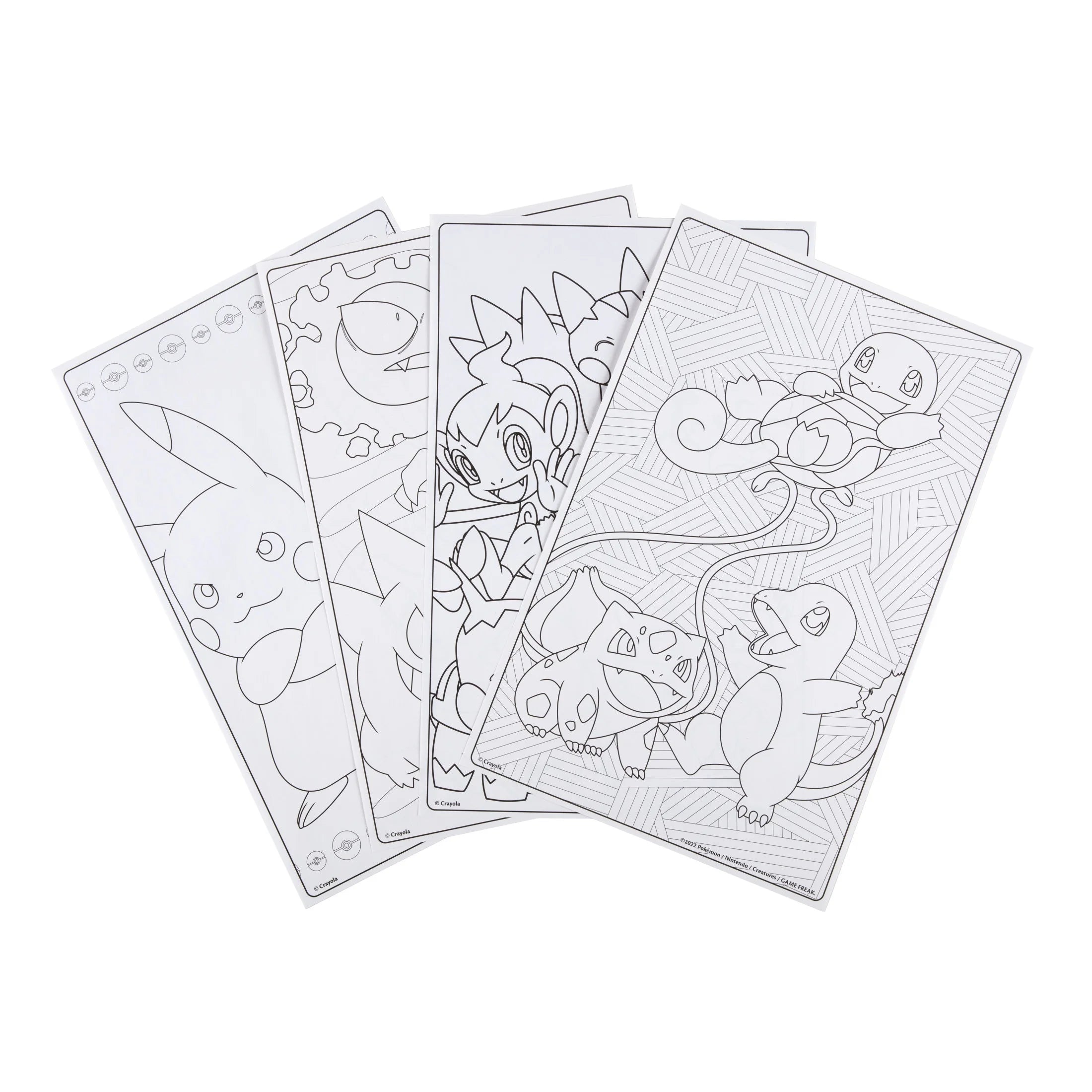 Pokémon Giant Coloring Pages, Kids Coloring Activities, Gifts for Kids, Ages 3+