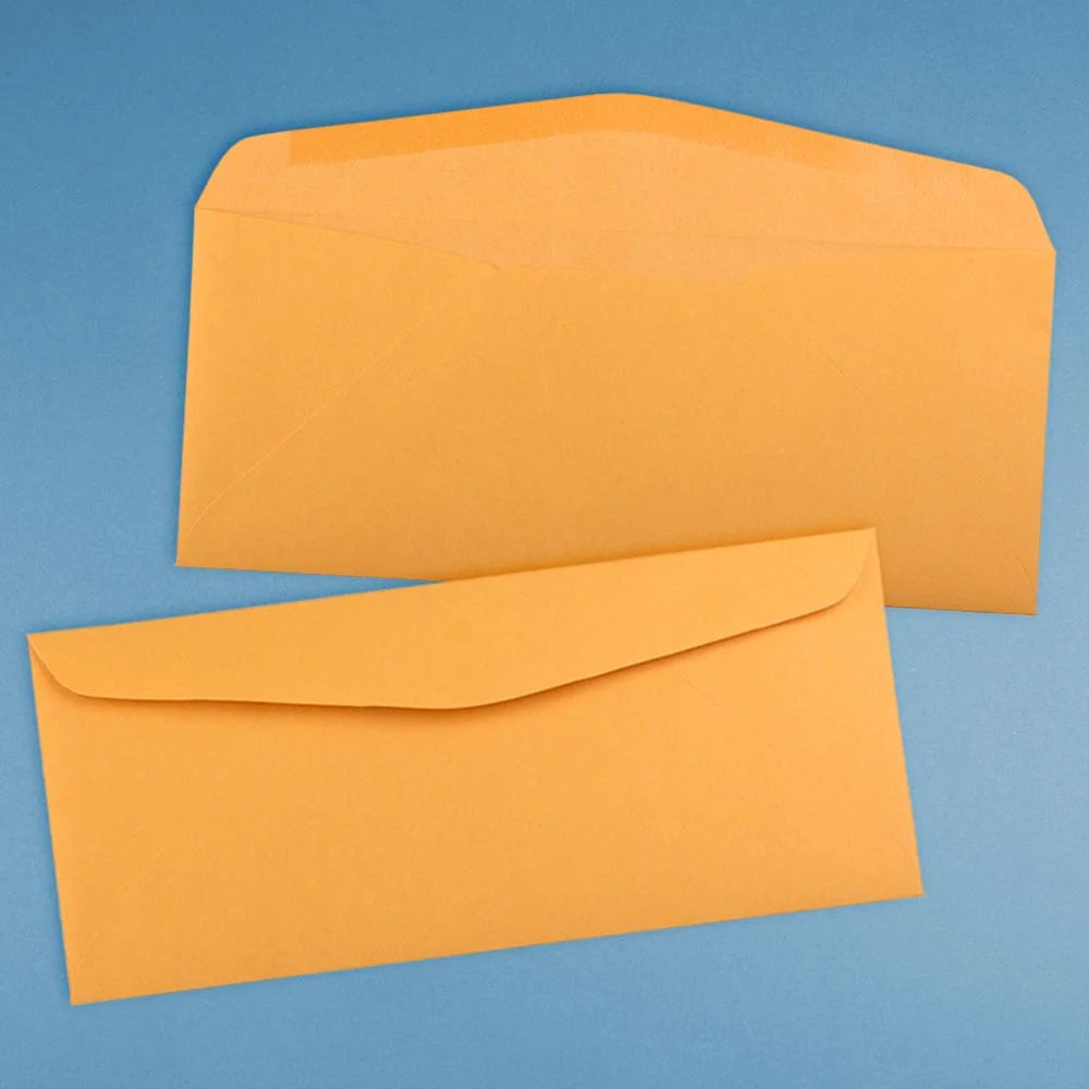 #14 Envelopes, 5 X 11 1/2, Brown Kraft Manila, 50 per Pack