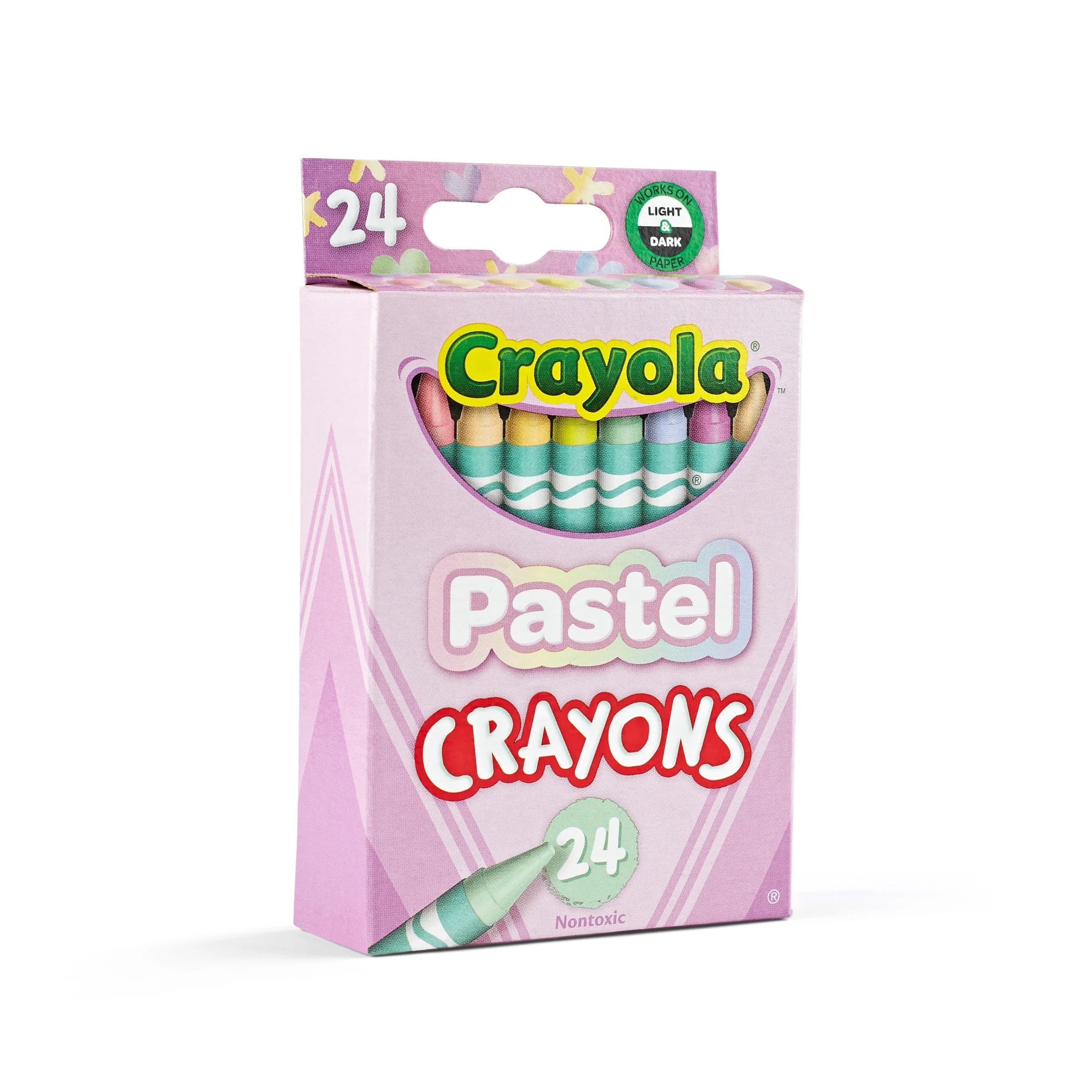 (3 Pack)  24 Ct Pastel Crayons, School Supplies, Art Supplies, Creative Gifts for Kids Ages 3+