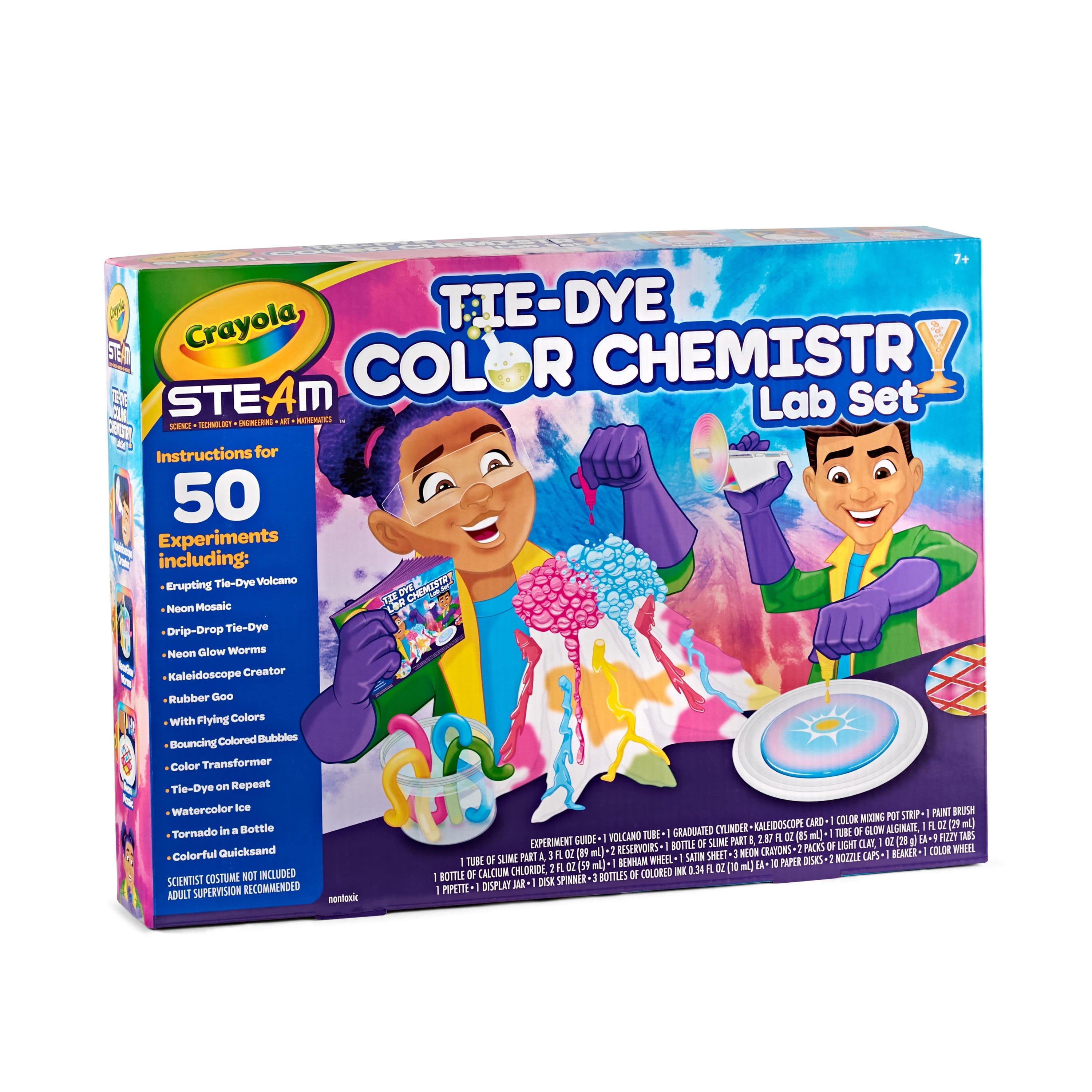 (40 Pack)  Tie Dye Color Chemistry Set for Kids, Educational Toys, Creative Unisex Gifts for Child
