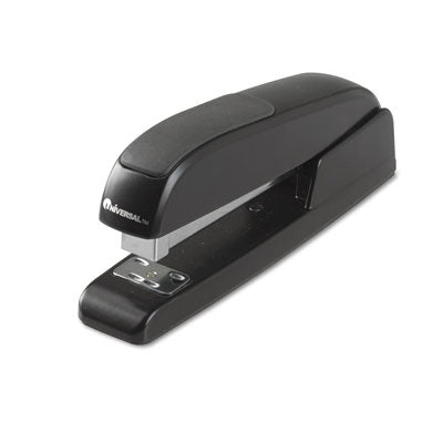 Universal 43138 Executive Full Strip Stapler  20-Sheet Capacity  Black