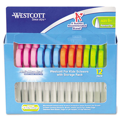 Westcott 14872 Kids&apos; Scissors w/Anti Bacterial