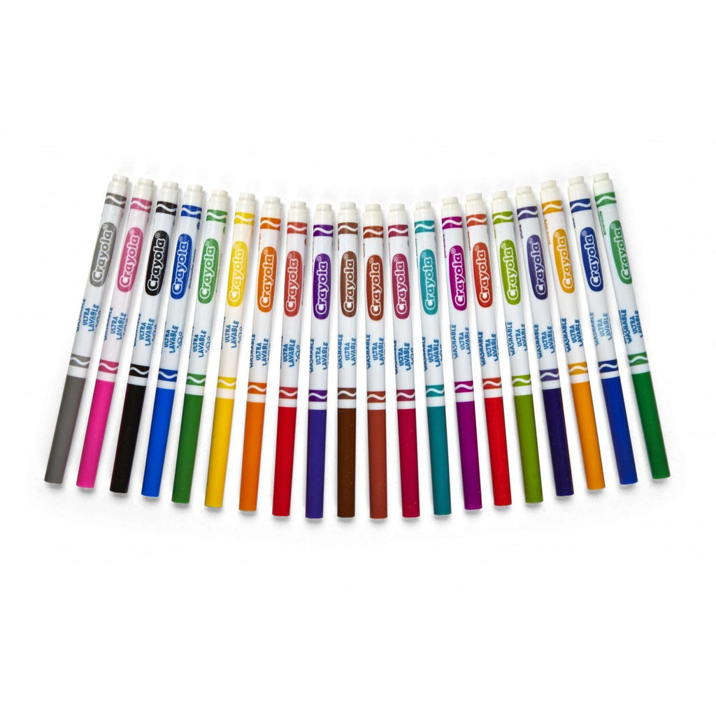 Ultra-Clean Washable Fine Line Markers, 20 Ct, School Supplies, Classroom Supplies for Teachers