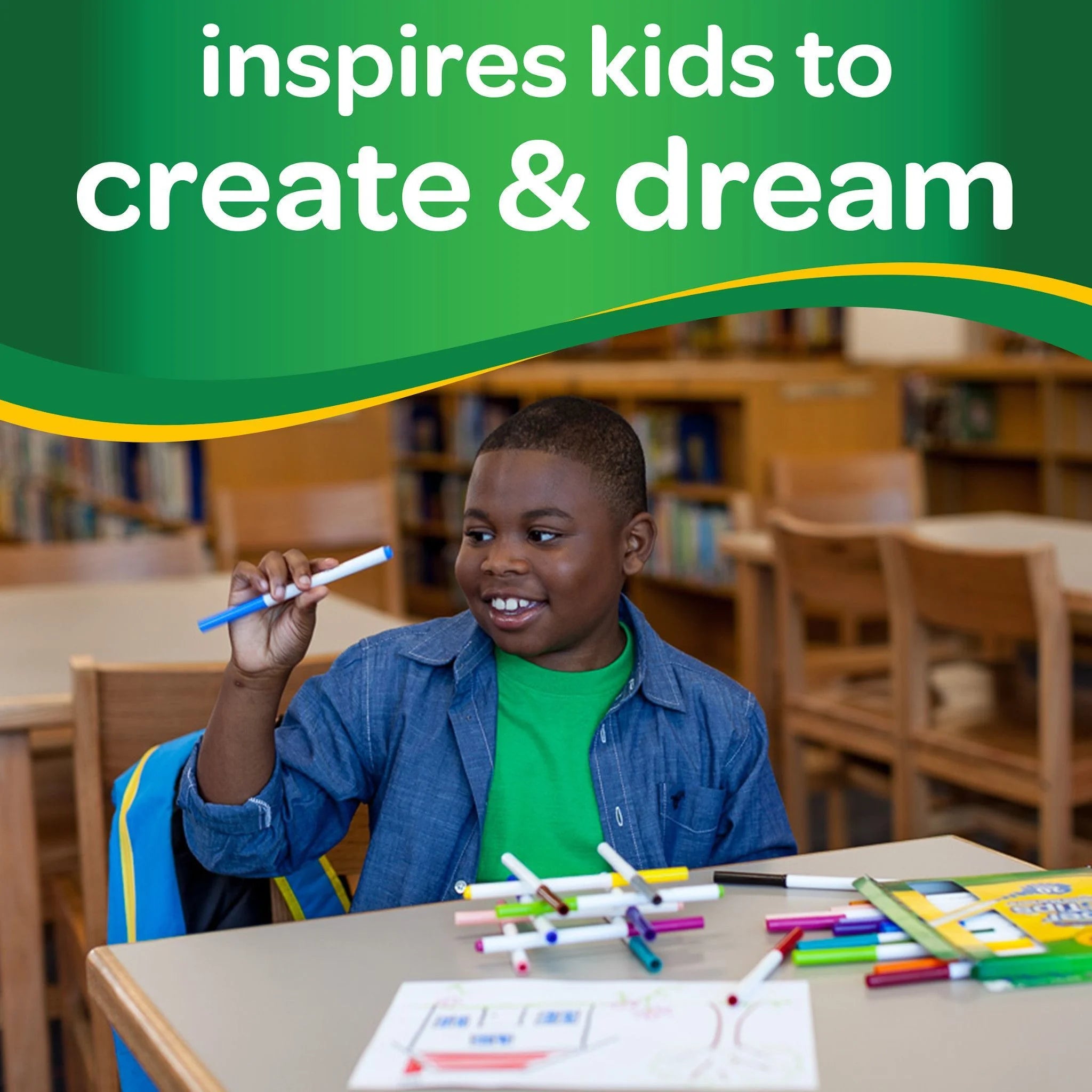 Super Tips Washable Markers, 100 Ct, School Supplies, Classroom Must Haves, Coloring Gifts for Kids and Teens, Ages 3+