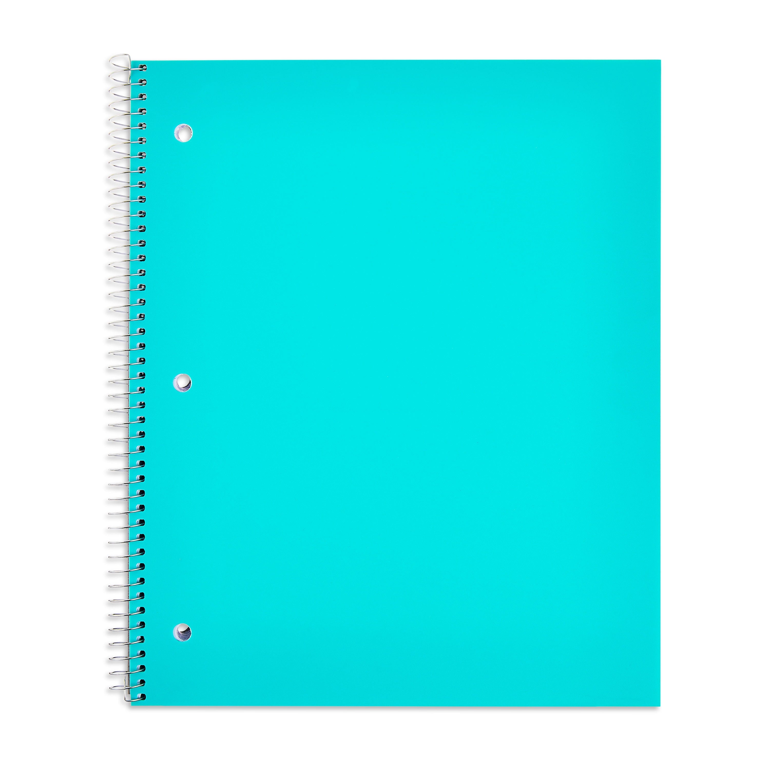 Pen + Gear Wide Ruled 1-Subject Notebook, 10.5" X 8", Blue, 100 Sheets