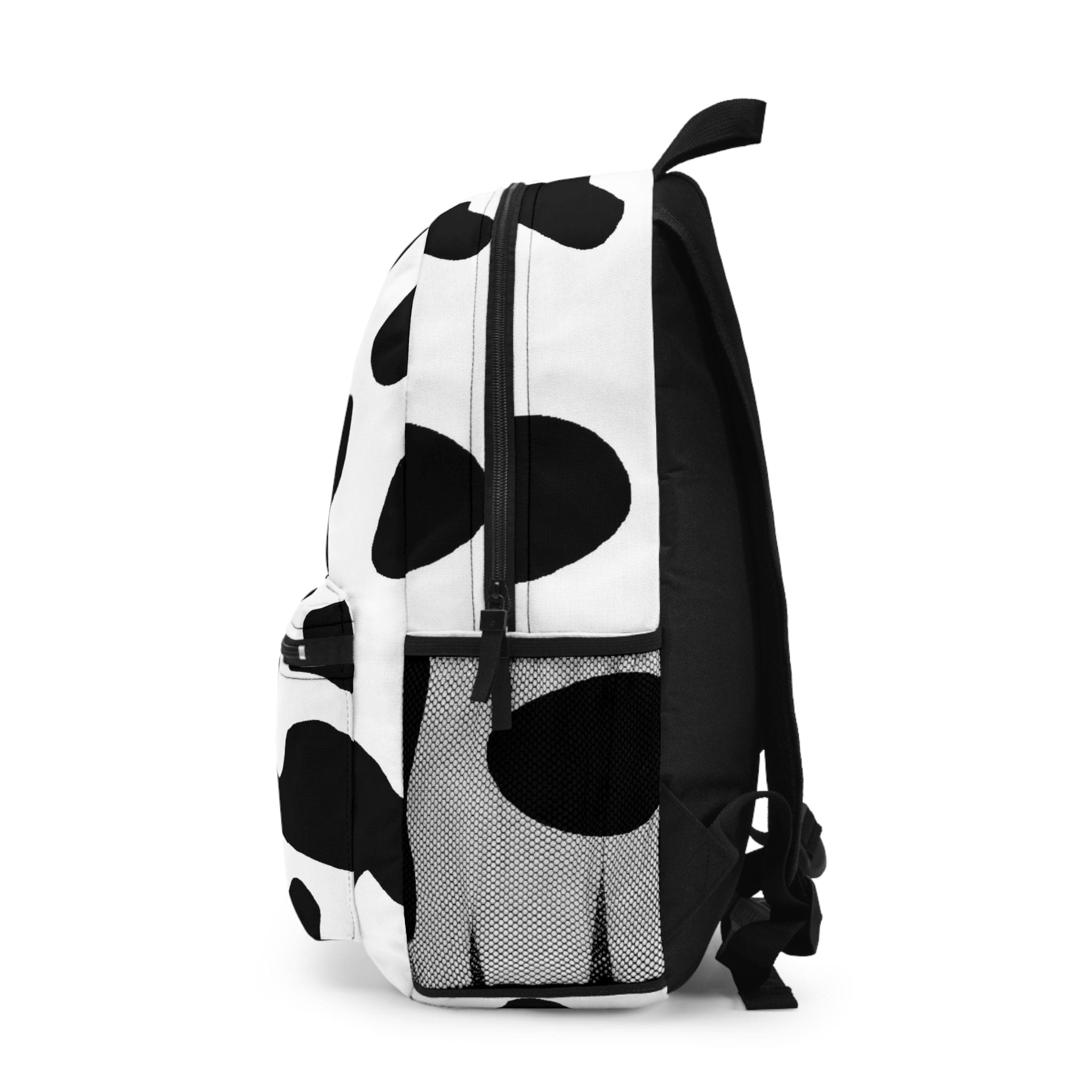 Backpack Work/school/leisure - Waterproof - Black and White Abstract