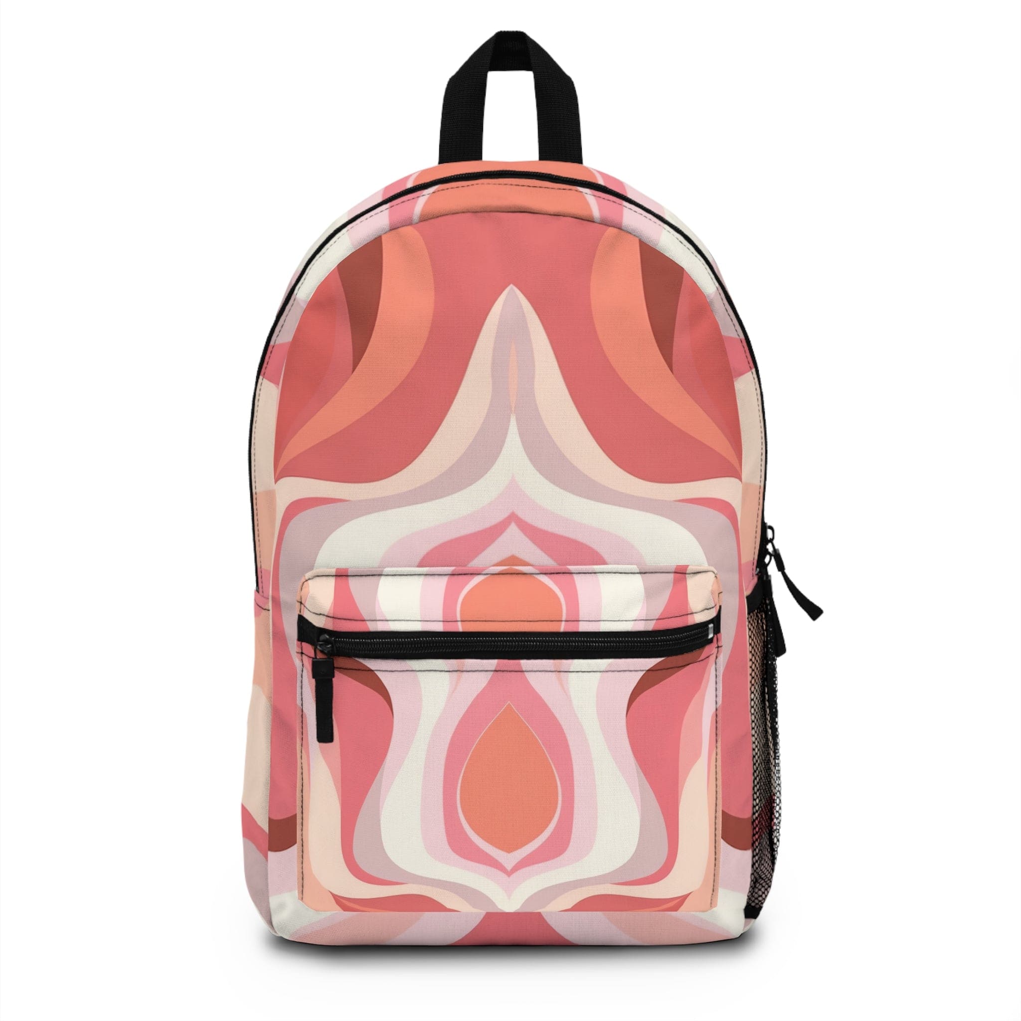 Backpack Work/school/leisure - Waterproof - Boho Pink and White