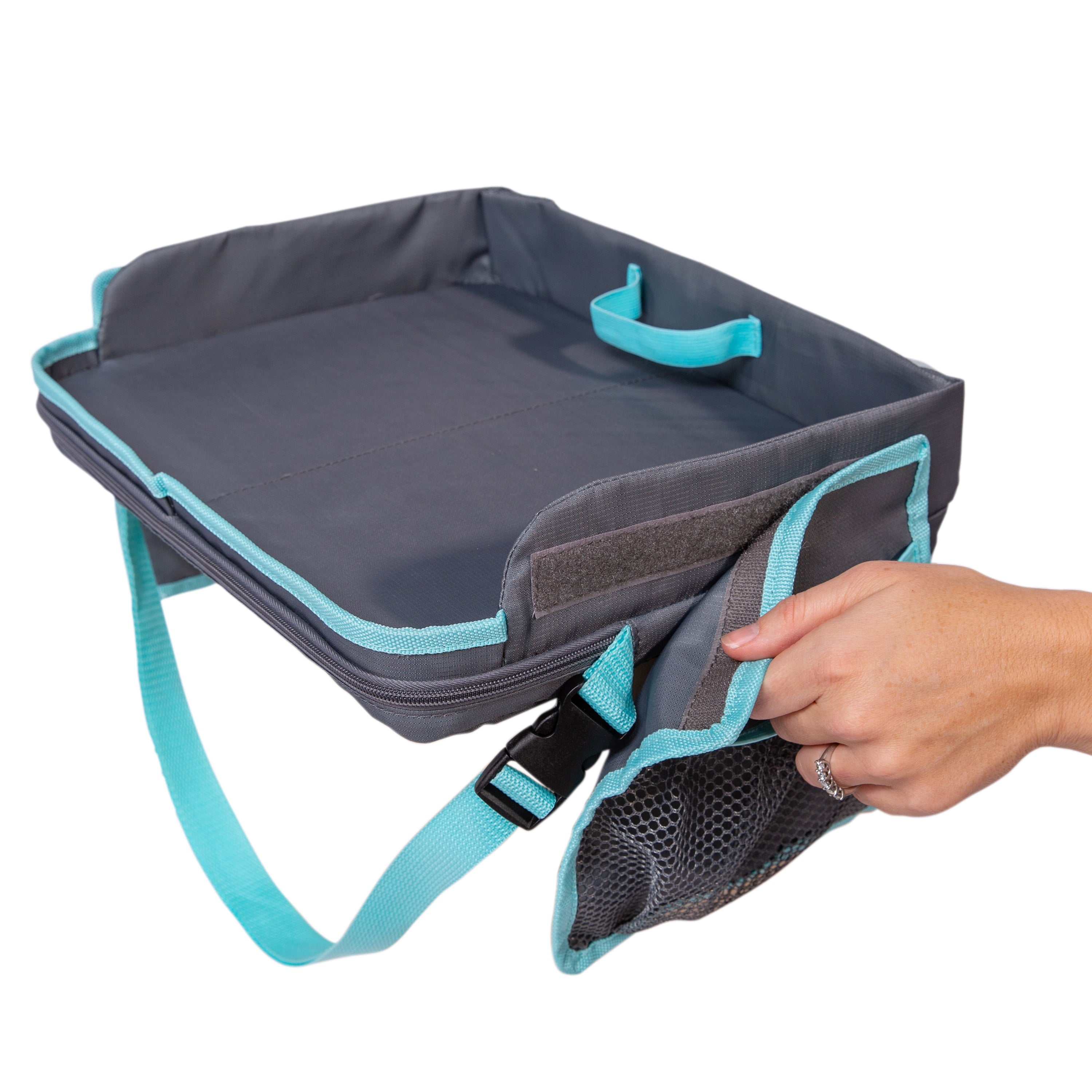 3-In-1 Travel Lap Tray and Ipad Tablet Holder for Kids. 3 and Up