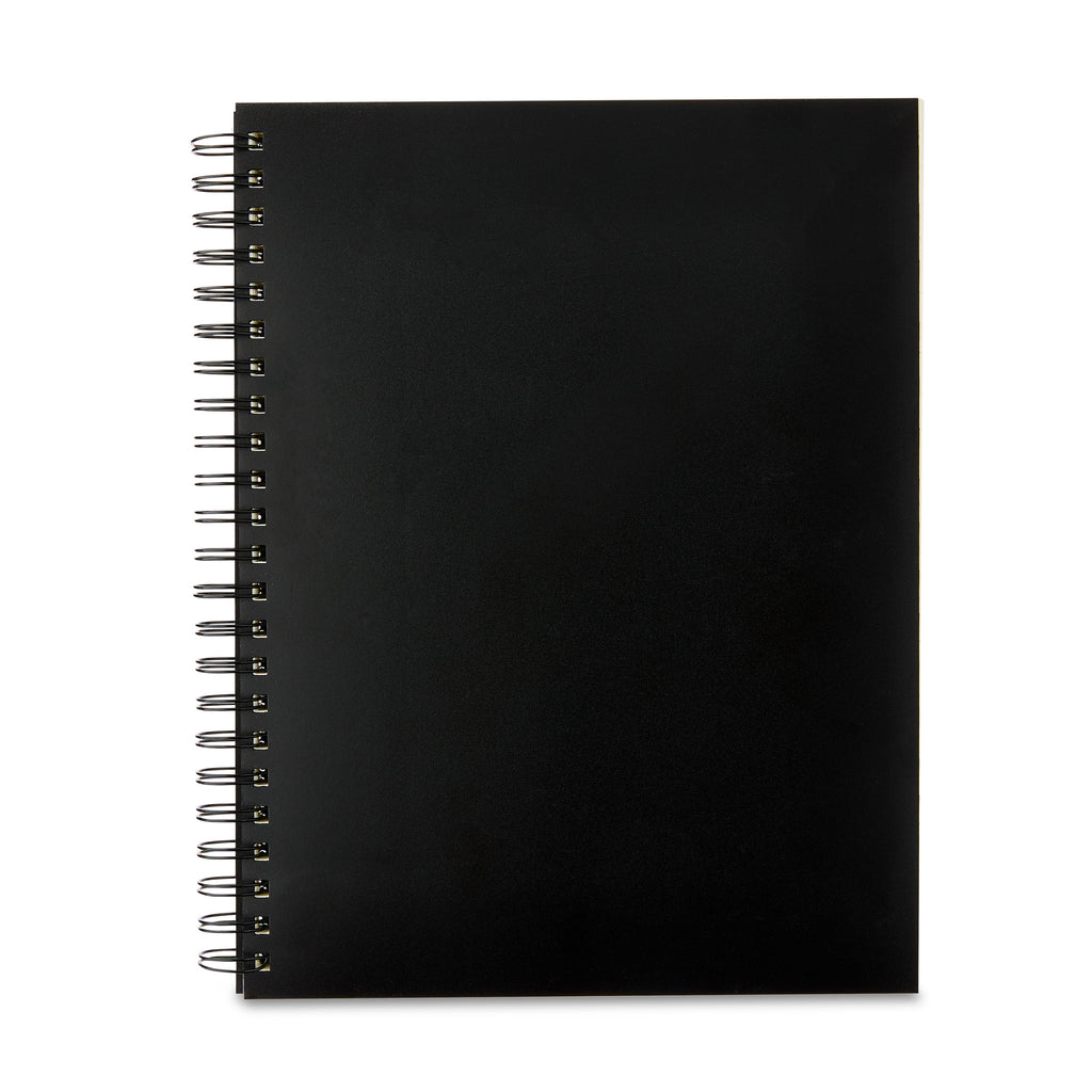 12" X 9" Spiral Sketch Book, 75 Sheets of White, Acid Free, Perforated Premium Drawing Paper