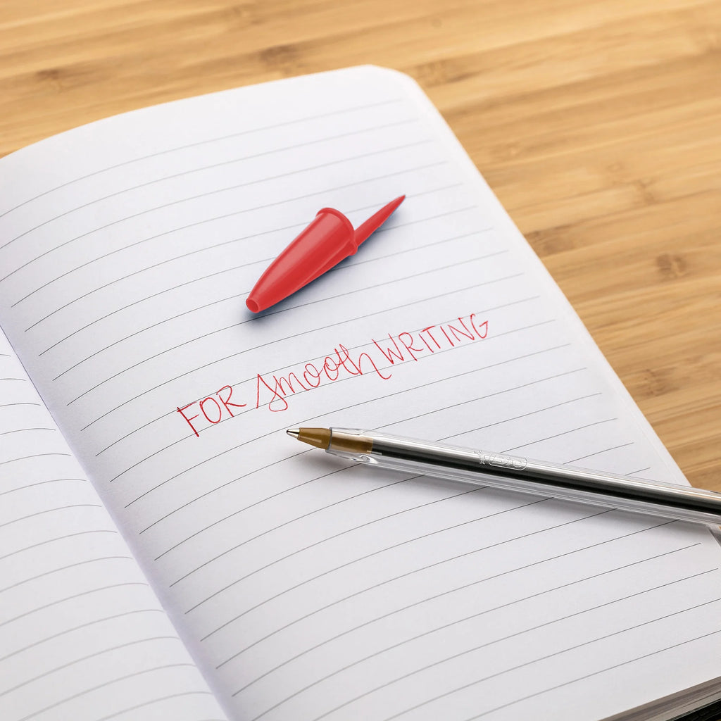 Cristal Xtra Smooth Ballpoint Pen, Medium Point, 1.0 Mm, Red Ink, 10 Count