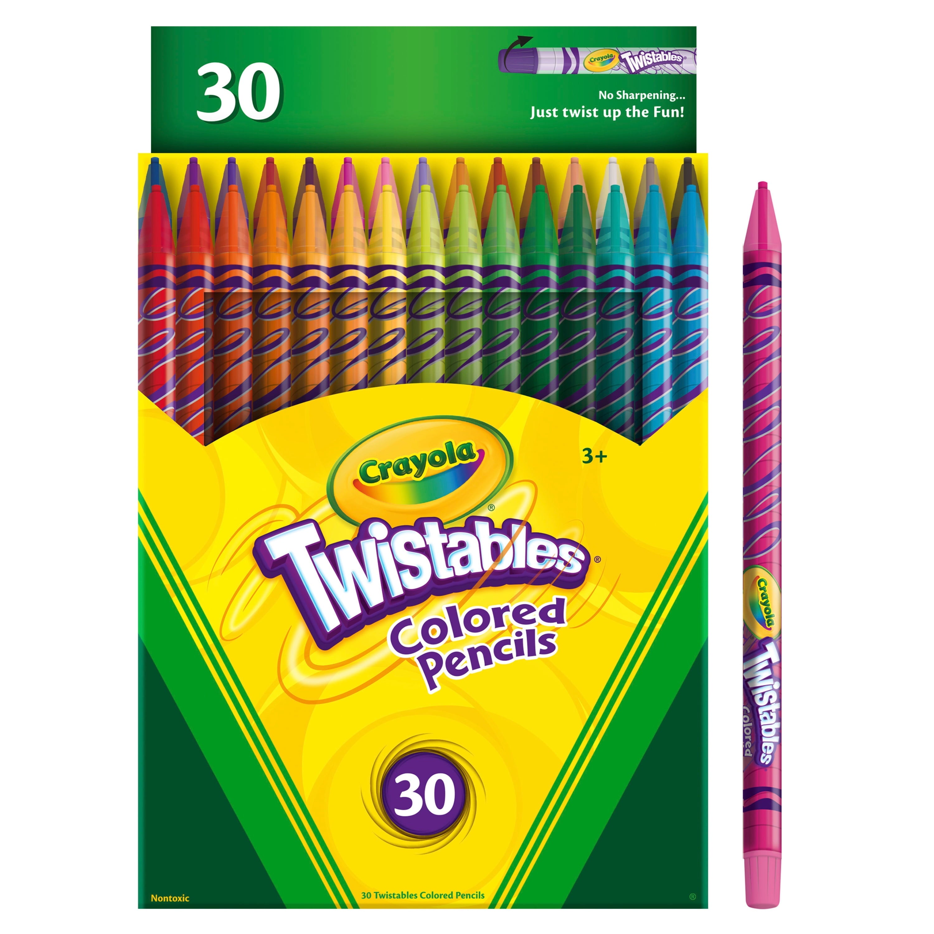 Twistable Colored Pencils, 30 Ct, School Supplies, Classroom Must Haves, Gifts for Teachers and Kids