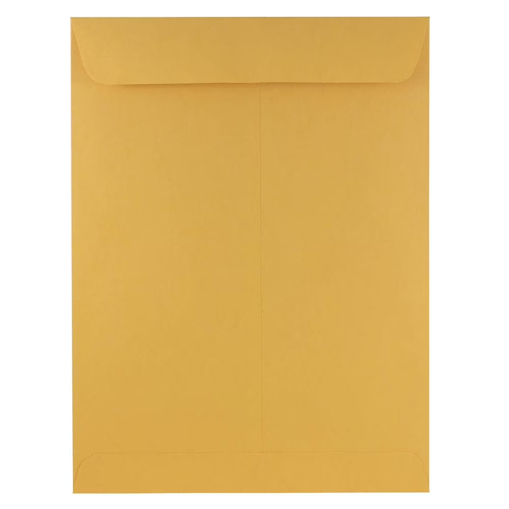 9 X 12 Open End Catalog Envelopes, Brown Kraft Manila, 100 per Pack