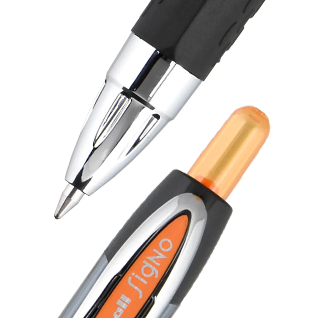 Uni-Ball UBC45532PP 0.7 Mm 207 Gel Pen, Blue - Pack of 4