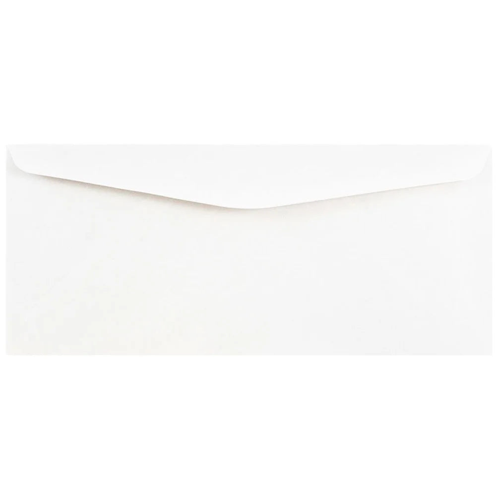 No. 10 Commercial Envelopes, 4 1/8 X 9 1/2, White, Bulk 250 per Box