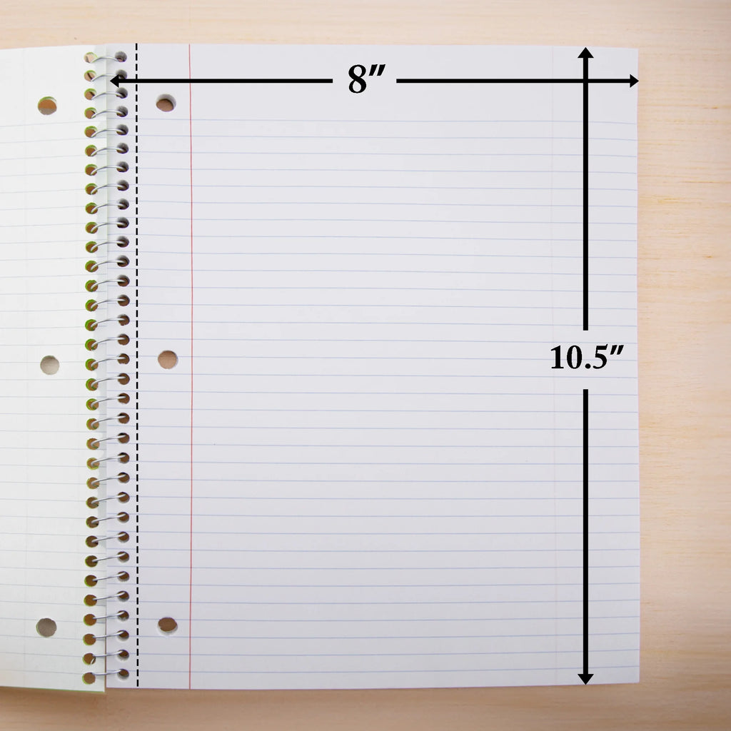 BAZIC C/R 70 Ct. 1-Subject Spiral Notebook [558]