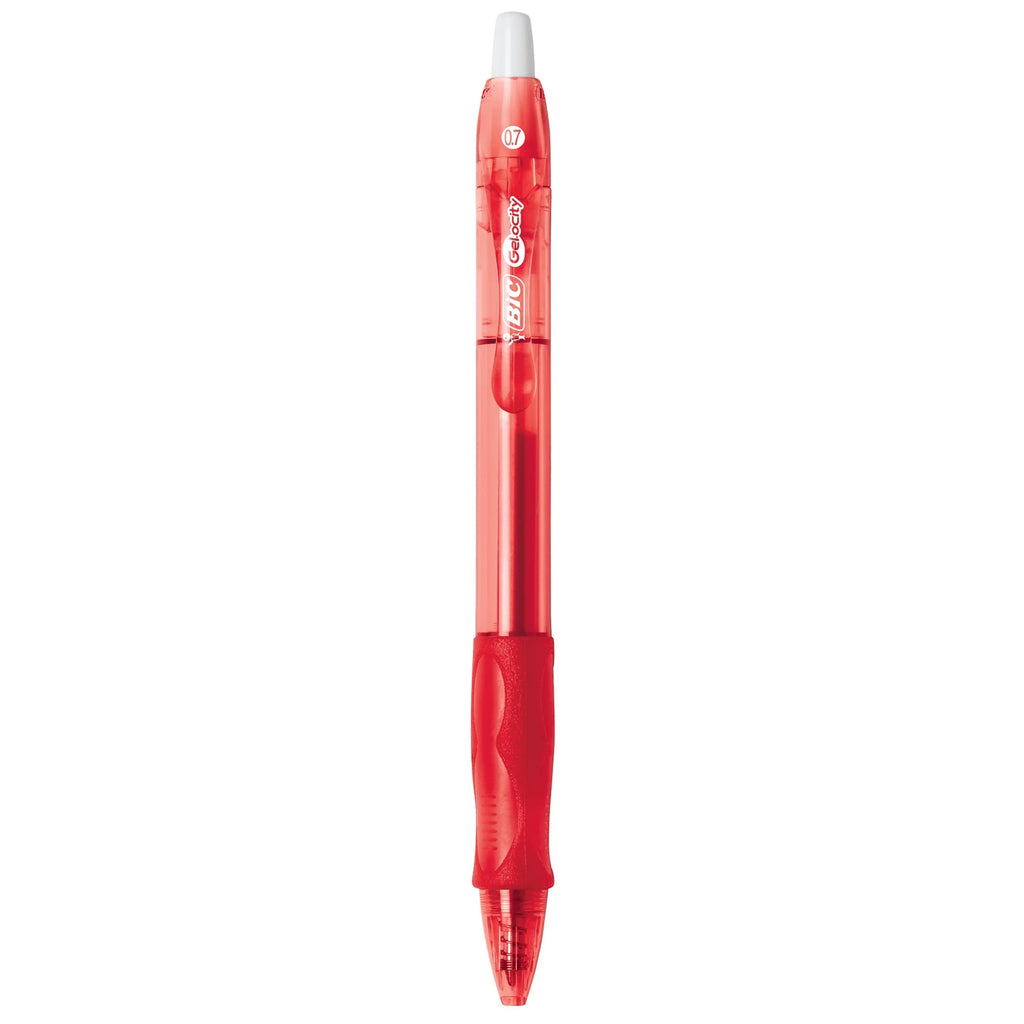 Gelocity Original Red Gel Pens, Medium Point (0.7Mm), 12-Count Pack