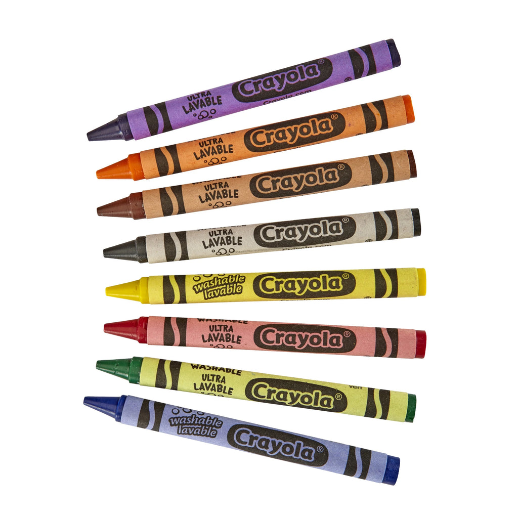 Ultra-Clean Washable Crayons, 24 Ct, School Supplies for Kids, Art Supplies, Gifts for Kids