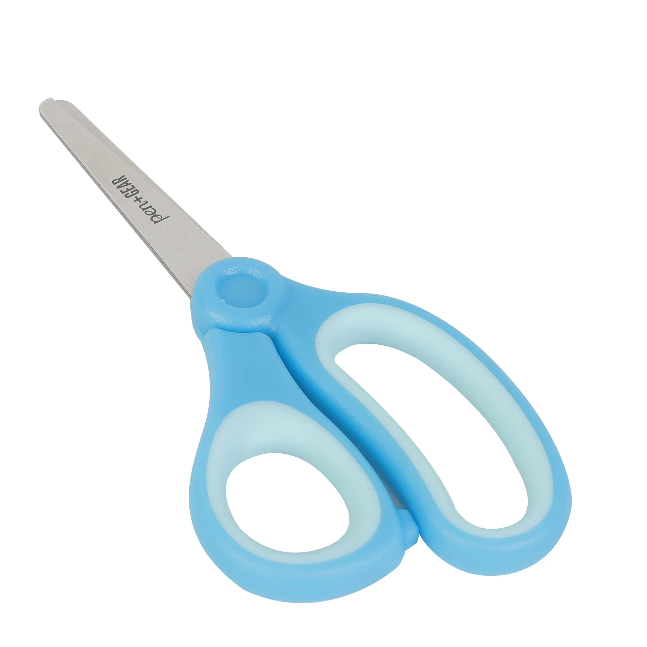 5-Inch Blunt-Tip Kids Scissors, Age 4-7, School Supplies, Multi-Purpose, Blue