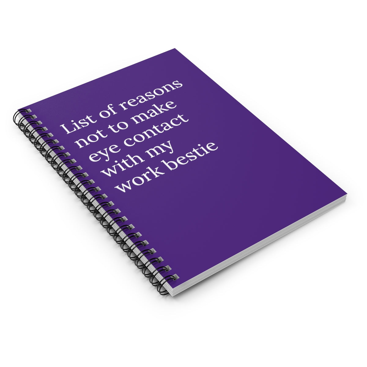 List of Reasons Not to Make Eye Contact With My Work Bestie Funny