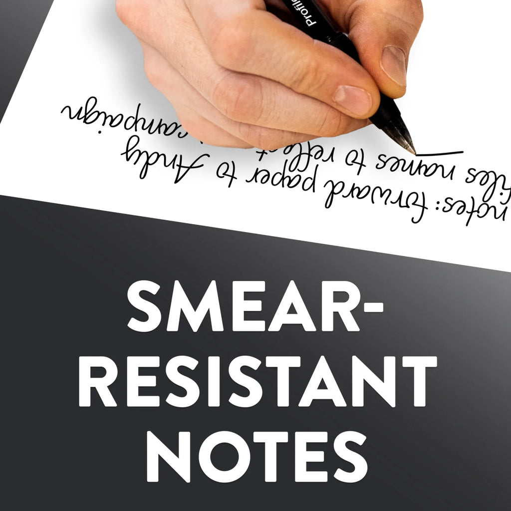 Profile Retractable Gel Pens, 0.7 Mm, Black, 4 Count