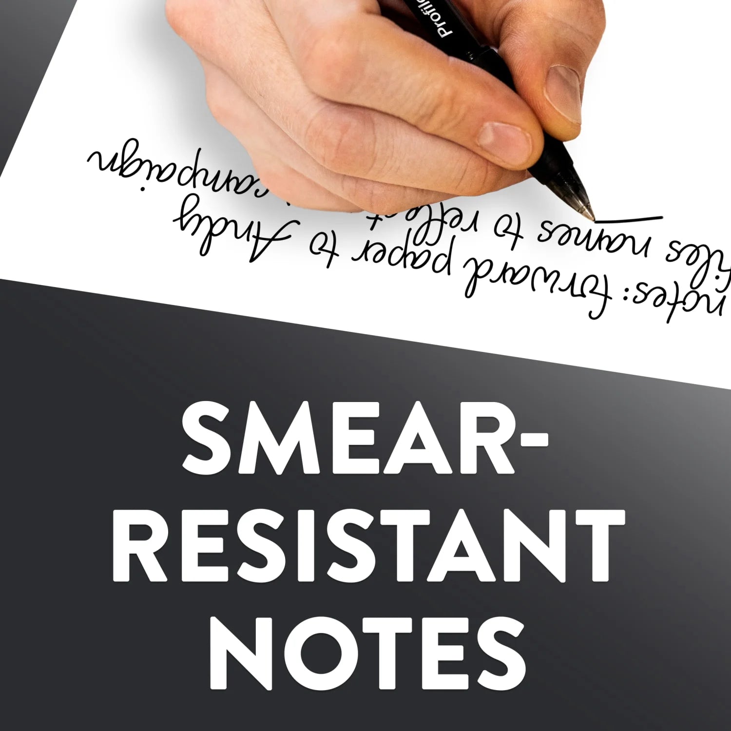 Profile Retractable Gel Pens, 0.7 Mm, Black, 4 Count