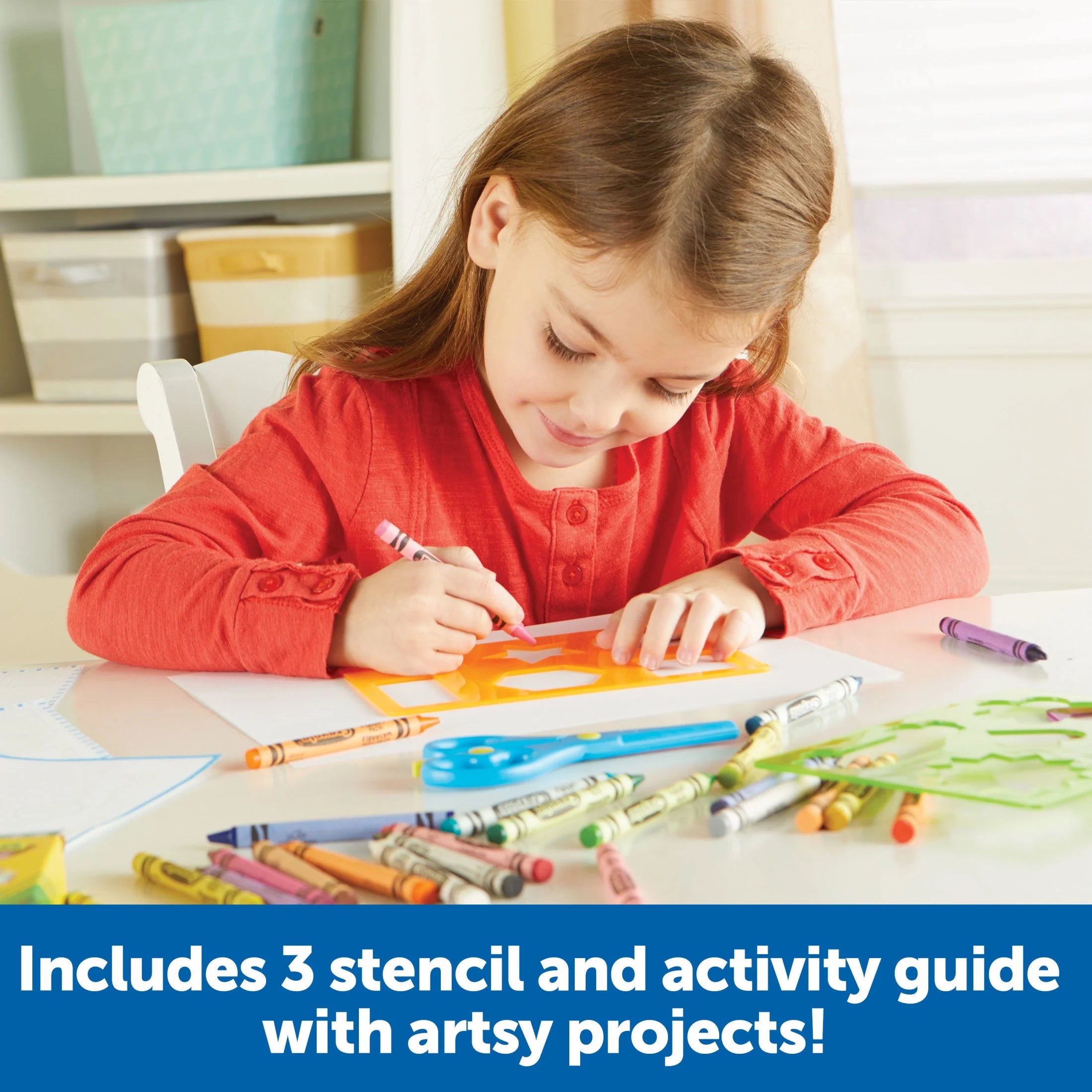 Trace Ace Scissor Skills Set - 7 Pieces, Boys and Girls Ages 3+ Fine Motor Tools for Toddlers, Scissor Skills for Toddlers