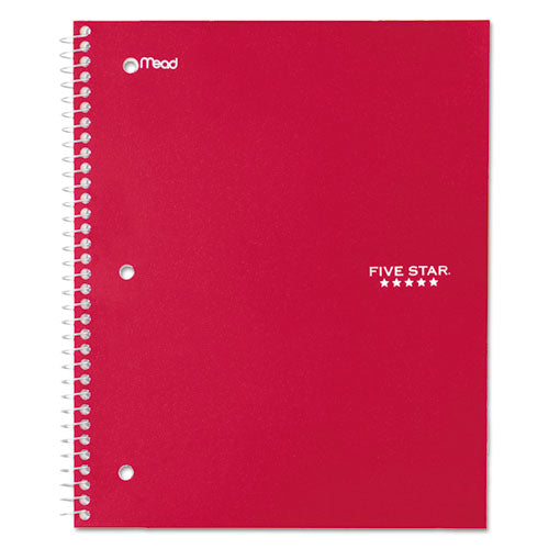 Mead Products MEA72017 1 Subject- Wirebound Notebook - Red