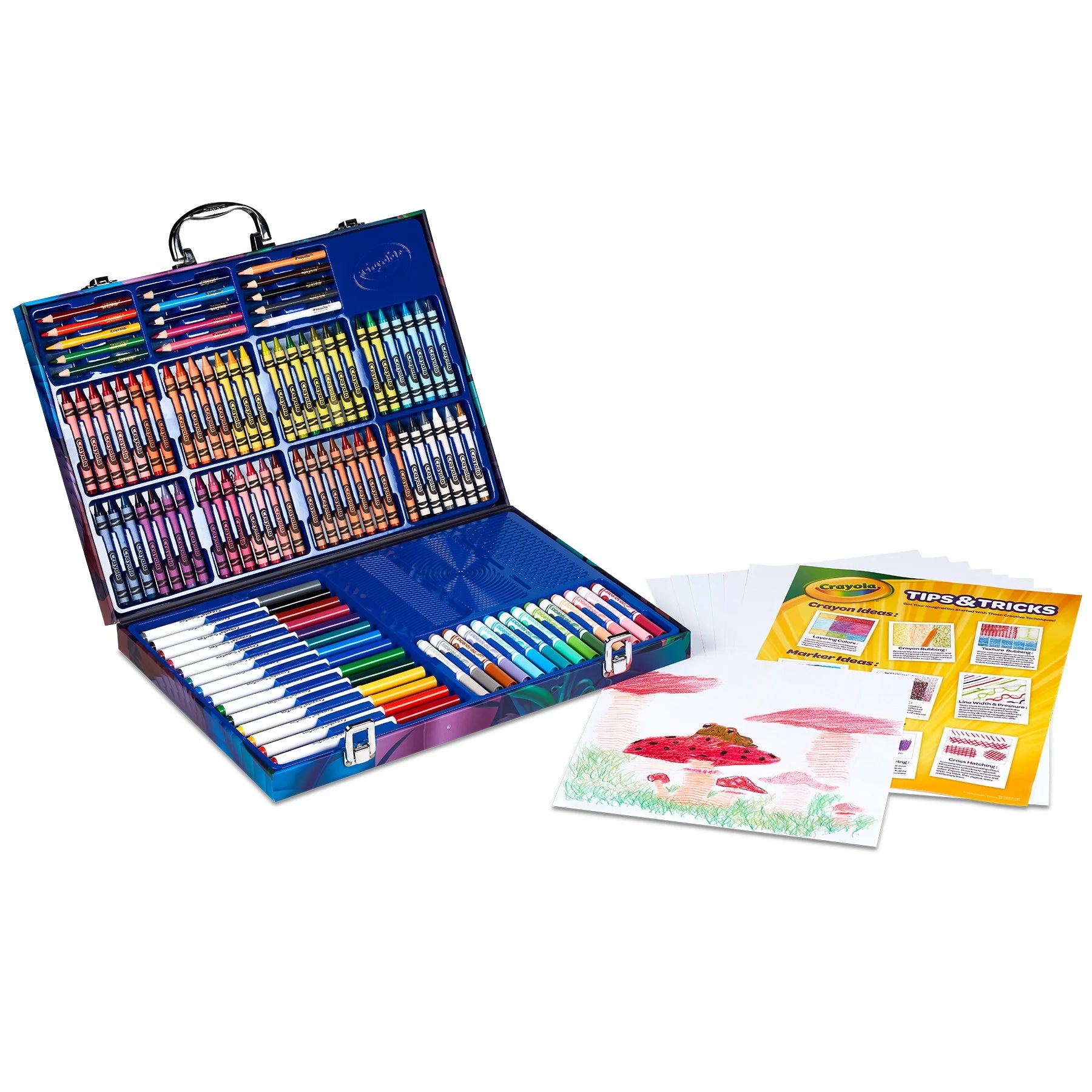 Imagination Art Coloring Set, 115 Pcs, Art & Craft Kit, Drawing & Coloring Supplies, Creative Gifts for Kids