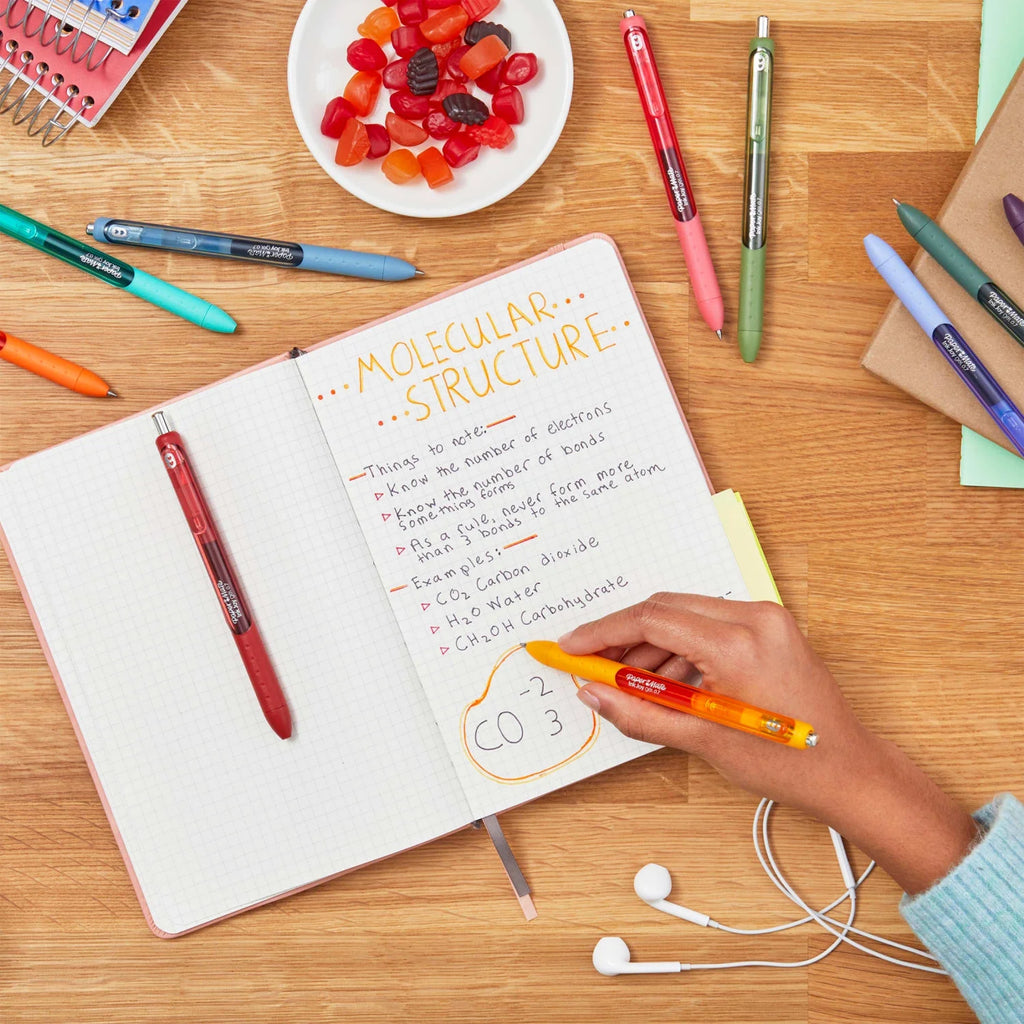 Inkjoy Pens, Gel Pens, Medium Point (0.7 Mm), Assorted, 30 Count