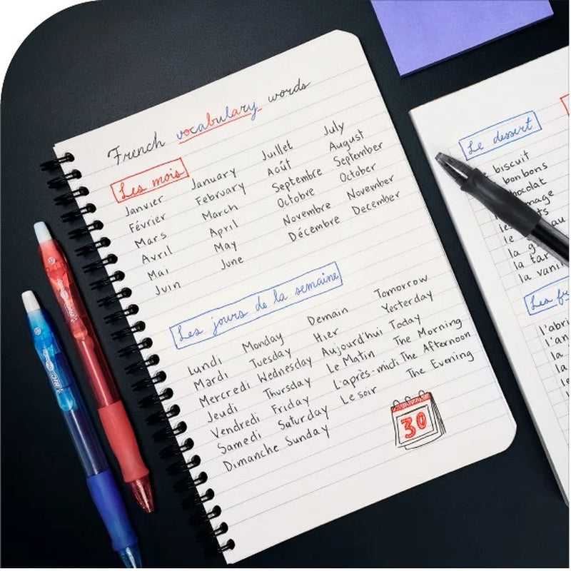 Gelocity Original Red Gel Pens, Medium Point (0.7Mm), 12-Count Pack