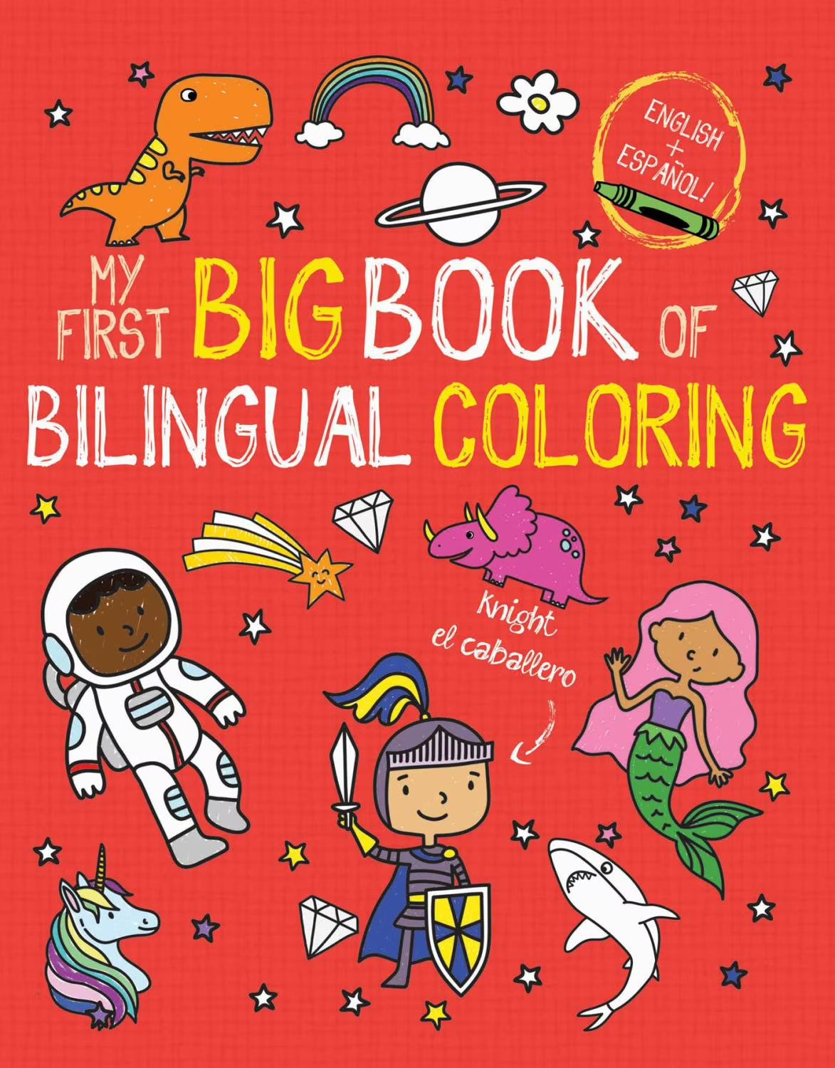 My First Big Book of Bilingual Coloring: Spanish (Paperback)